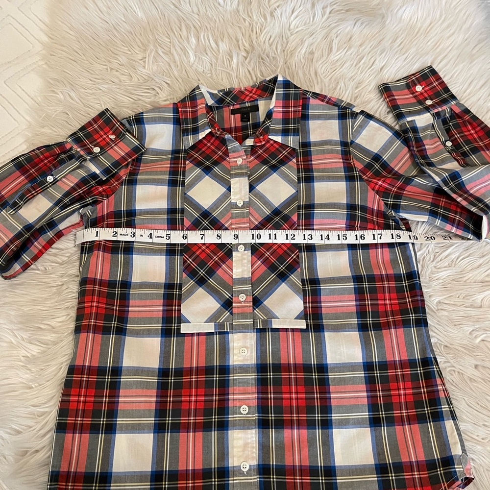 Plaid Blouse | Only the J Crew one - Picture 8 of 14